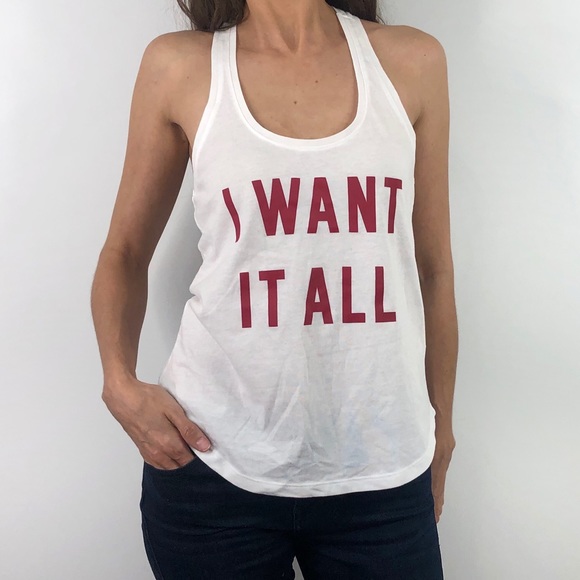 Victorias Secret I Want It All Racerback Tank Top - Picture 3 of 8